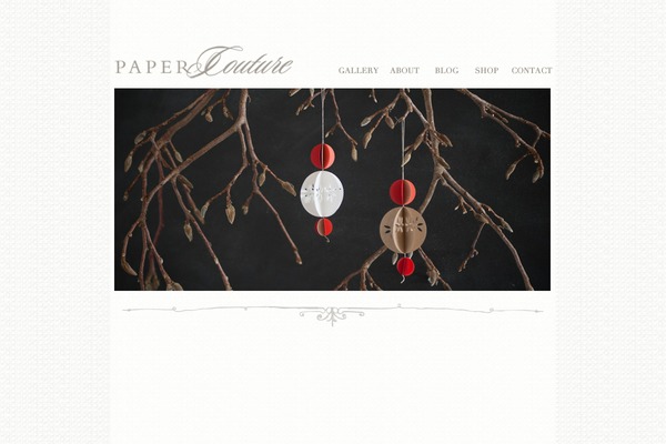 papercouture.net.au site used Paper