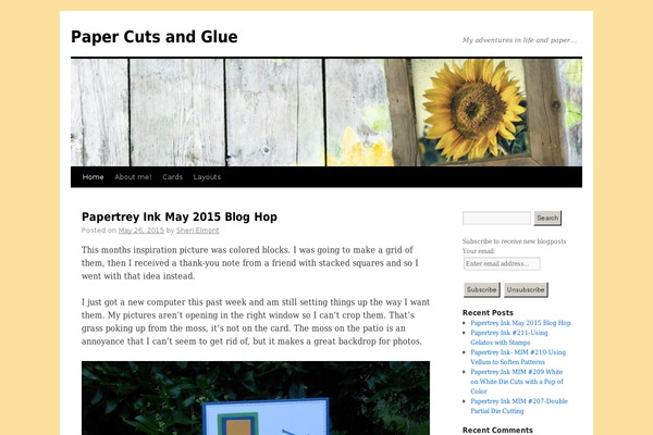 Twenty Ten theme site design template sample