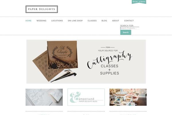 paperdelights.com site used Peddlar