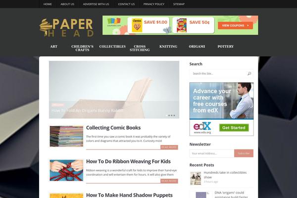 paperhead.com site used Monopoly