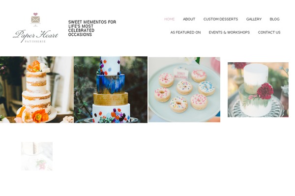 Berg theme site design template sample