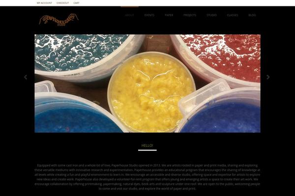 Hustle theme site design template sample