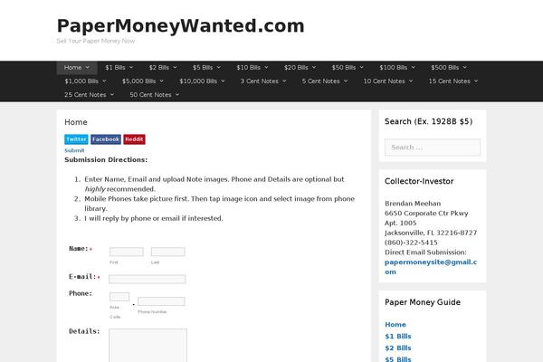 Site using Social-warfare plugin