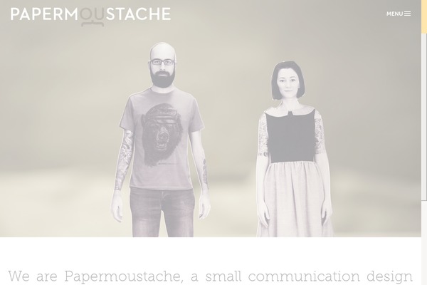 papermoustache.com site used Papermoustache