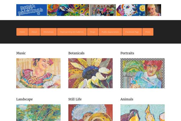 Modern Portfolio Pro theme site design template sample