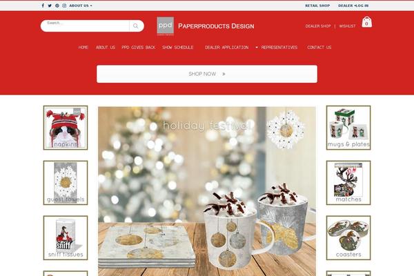 Porto theme site design template sample