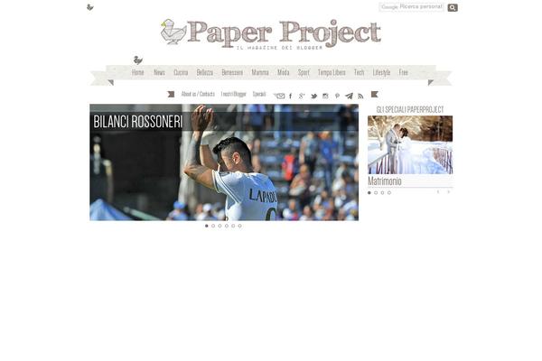 Impressive-blog theme site design template sample