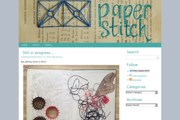 Site using About Me 3000 widget plugin