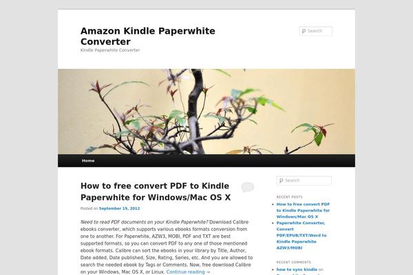 Twenty Eleven theme site design template sample