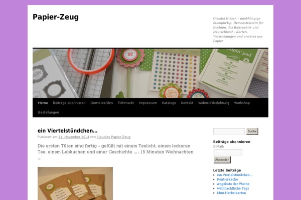 Site using Counterize plugin