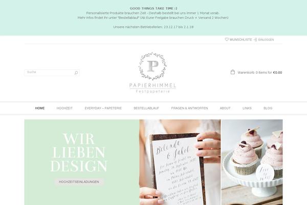 papierhimmel.com site used Legenda