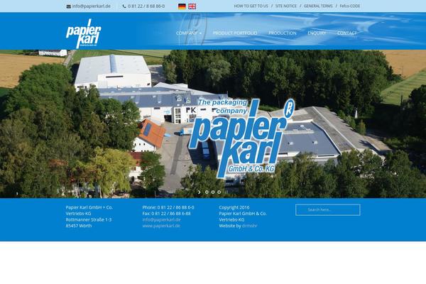 Nimva theme site design template sample
