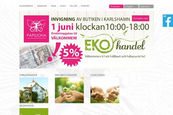 papiliona.com site used Papiliona
