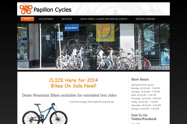 papilloncycles.com site used Papcyc12