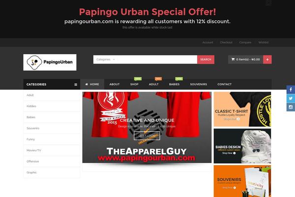 Bigboom theme site design template sample
