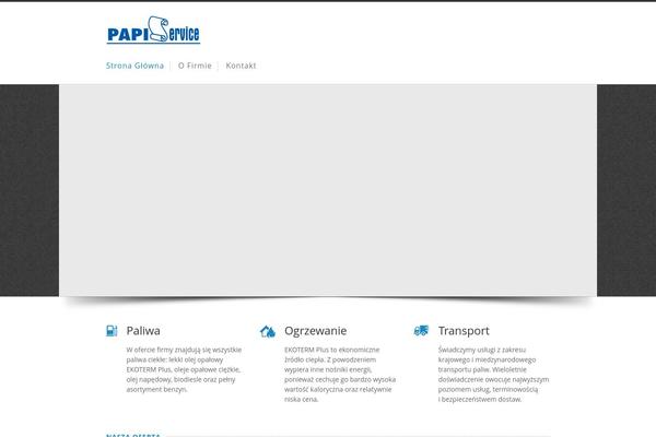 Nevada Child theme site design template sample