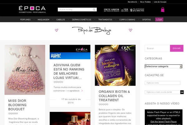 papodebeleza.com.br site used Revival