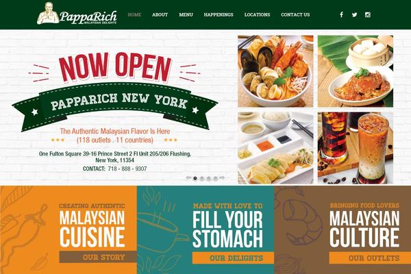 Choco theme site design template sample
