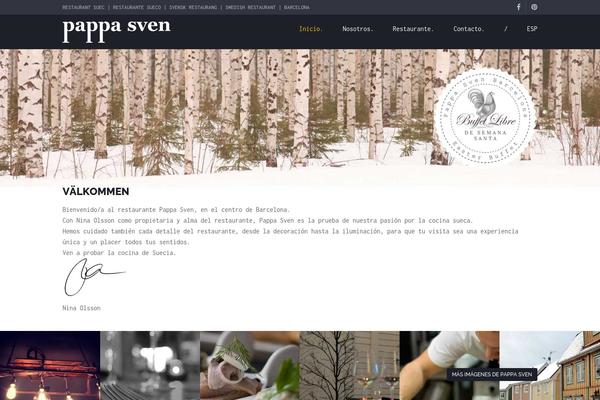 Trades theme site design template sample