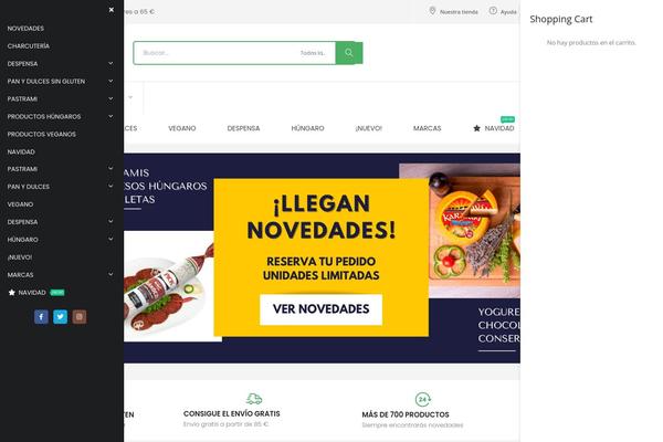 Porto Child theme site design template sample