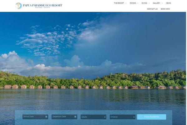 Site using Tp-hotel-booking plugin