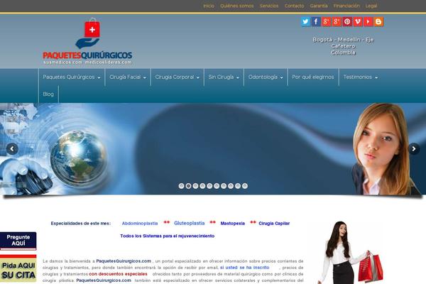 Clockwork theme site design template sample