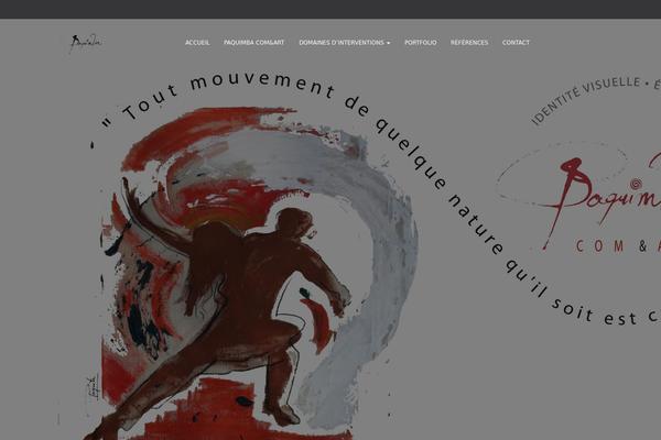 Hestia theme site design template sample