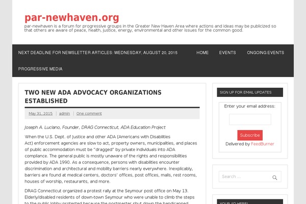 Site using Feedburner Alternative and RSS Redirect plugin