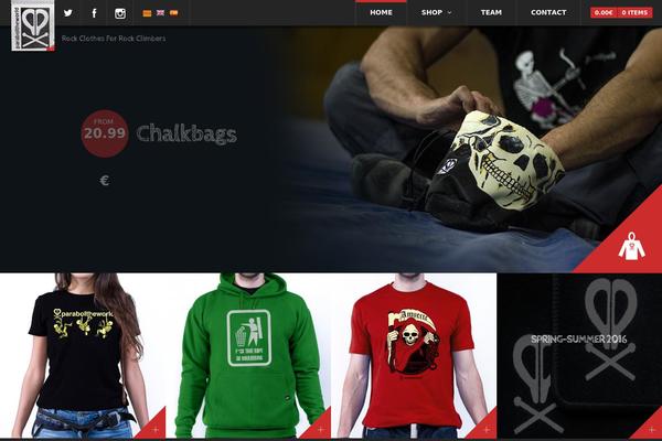 Upstart theme site design template sample