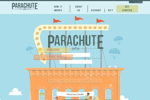 Flycoffee-parent theme site design template sample