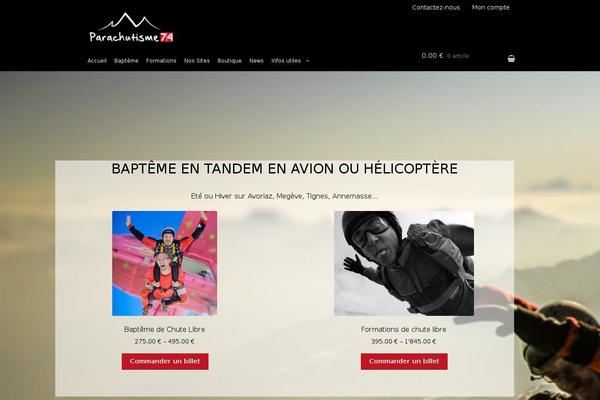 Site using Storefront Footer Bar plugin