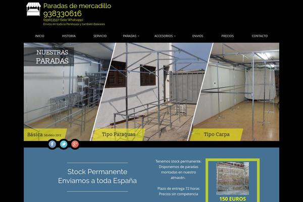 Matheson theme site design template sample