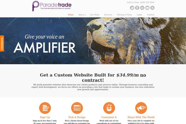 Site using AutoGrid plugin