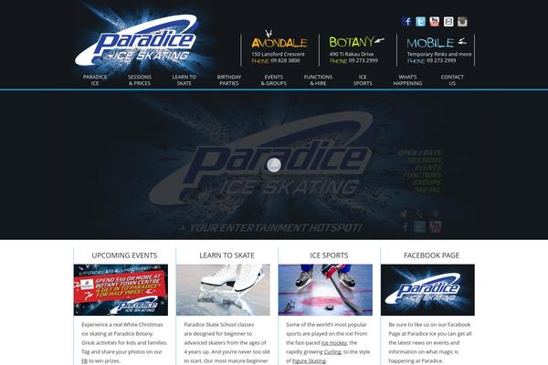 paradice.co.nz site used V3