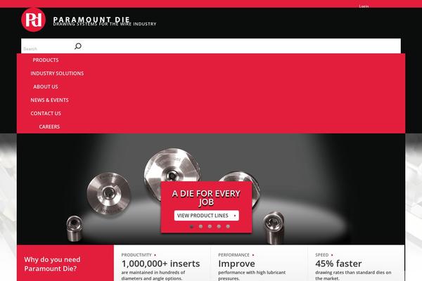 paradie.com site used Wordherd-gutenberg