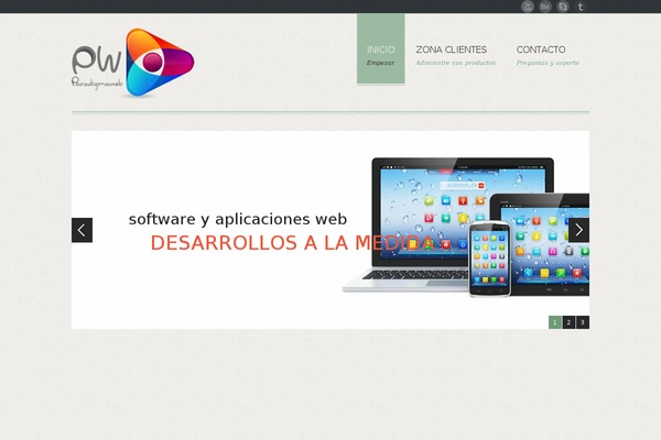 Emotion theme site design template sample