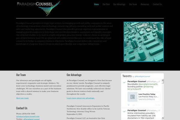Eleven40 theme site design template sample
