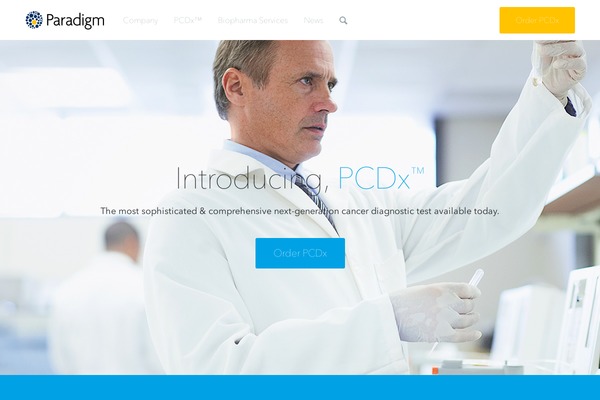 paradigmdx.org site used Paradigm2014