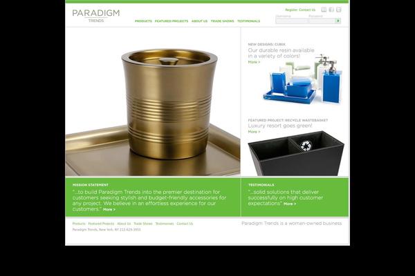 paradigmtrends.com site used Paradigmtrends