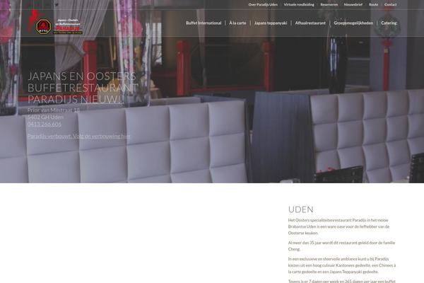 Enfold theme site design template sample