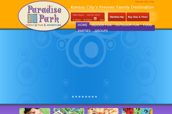 Smasher theme site design template sample