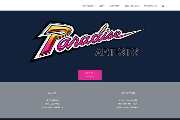 Awaken theme site design template sample