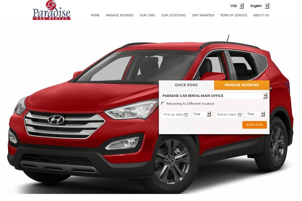 Site using Vikrentcar plugin