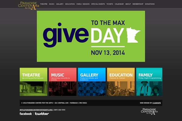 Pca theme site design template sample