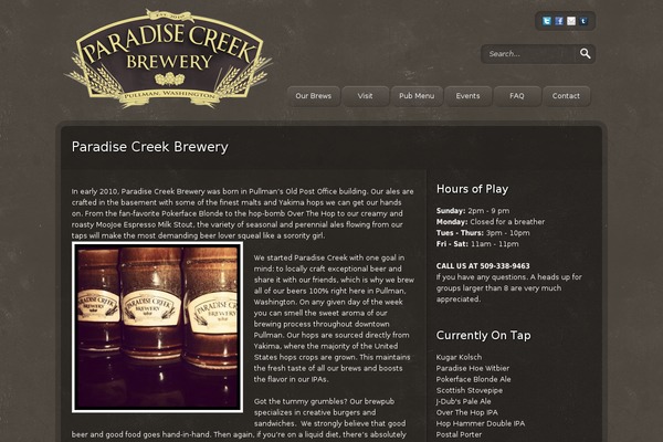 Clockstone theme site design template sample