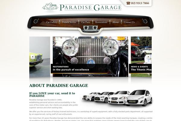 paradisegarage.com.au site used Paradise16