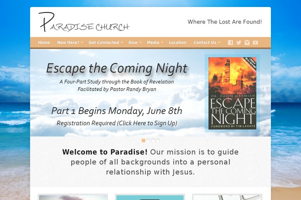 Risen theme site design template sample