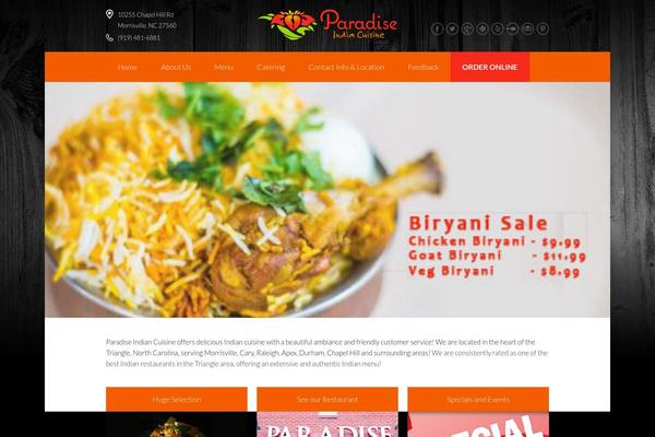 Overlay theme site design template sample