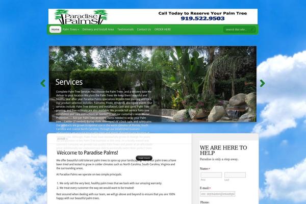 Site using BigContact Contact Page plugin