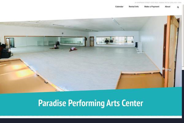 Dance-studio theme site design template sample